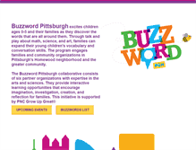 Tablet Screenshot of buzzwordpgh.org